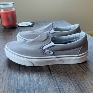 Gray Slip On Vans | OFFERS WELCOME